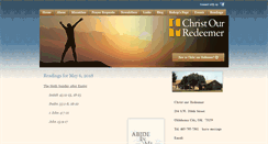 Desktop Screenshot of christourredeemerokc.org